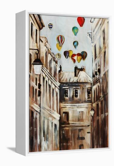 Street Affair-Sydney Edmunds-Framed Premier Image Canvas