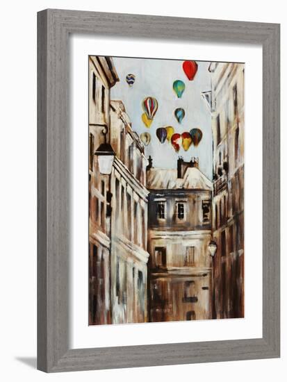 Street Affair-Sydney Edmunds-Framed Giclee Print