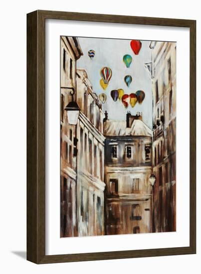 Street Affair-Sydney Edmunds-Framed Giclee Print