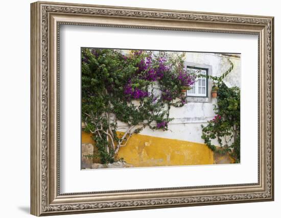 Street Along Obidos, Leiria, Portugal-Julie Eggers-Framed Photographic Print