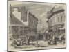 Street and Bazaar in Peshawur-William Carpenter-Mounted Giclee Print
