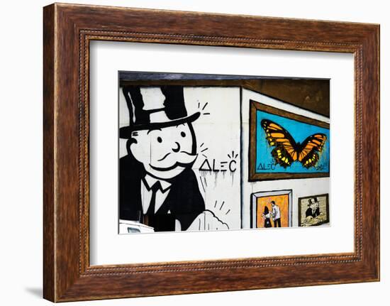 Street Art - Alec - Manhattan - New York - United States-Philippe Hugonnard-Framed Photographic Print