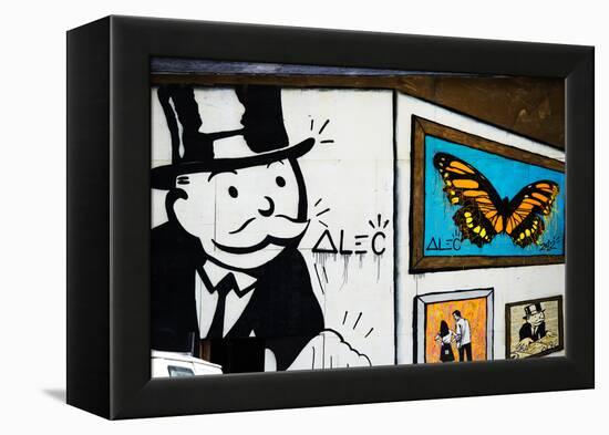 Street Art - Alec - Manhattan - New York - United States-Philippe Hugonnard-Framed Premier Image Canvas