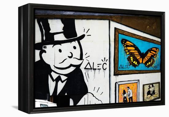 Street Art - Alec - Manhattan - New York - United States-Philippe Hugonnard-Framed Premier Image Canvas