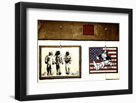 Street Art - Alec - Manhattan - New York - United States-Philippe Hugonnard-Framed Photographic Print