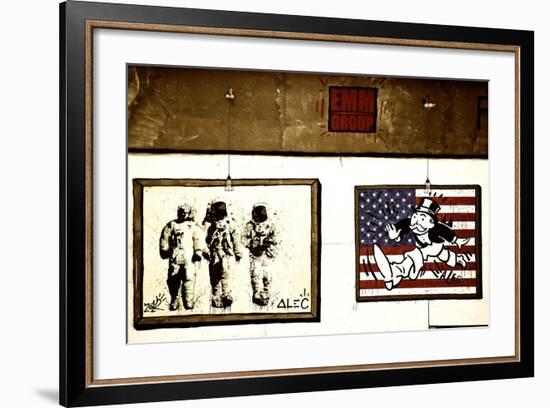 Street Art - Alec - Manhattan - New York - United States-Philippe Hugonnard-Framed Photographic Print