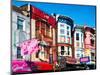 Street Art, Colorful Facades of Buildings, Philadelphia, Pennsylvania, United States-Philippe Hugonnard-Mounted Photographic Print