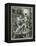 Street Bare Knuckle Fight-Peter Jackson-Framed Premier Image Canvas