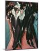 Street, Berlin-Ernst Ludwig Kirchner-Mounted Giclee Print