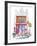 Street Cafe-Kate Mawdsley-Framed Giclee Print