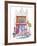 Street Cafe-Kate Mawdsley-Framed Giclee Print