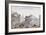 Street Crossing Bridge, London, 1862-null-Framed Giclee Print