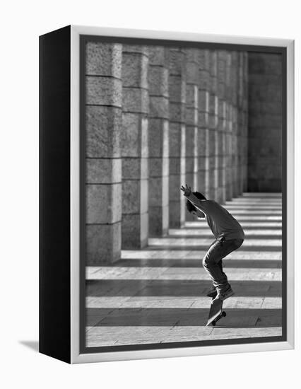 Street Dancer-Fulvio Pellegrini-Framed Premier Image Canvas