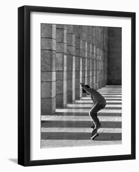 Street Dancer-Fulvio Pellegrini-Framed Photographic Print