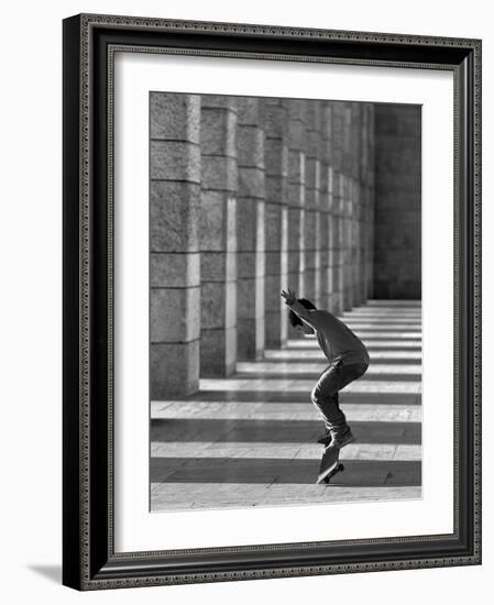 Street Dancer-Fulvio Pellegrini-Framed Photographic Print