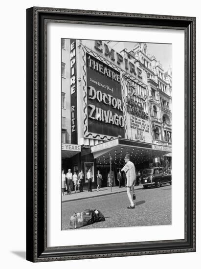 Street Entertainer-null-Framed Photographic Print