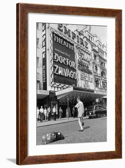 Street Entertainer-null-Framed Photographic Print