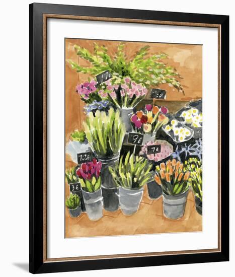 Street Florist I-Annie Warren-Framed Premium Giclee Print