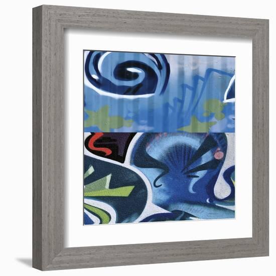 Street Flow II-Nicola Katsikis-Framed Art Print