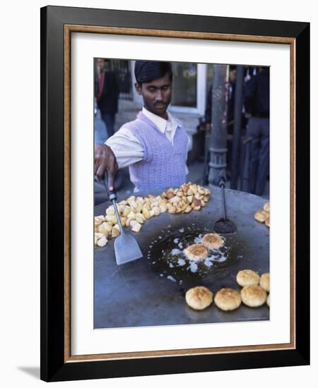 Street Food, Delhi, India-John Henry Claude Wilson-Framed Photographic Print