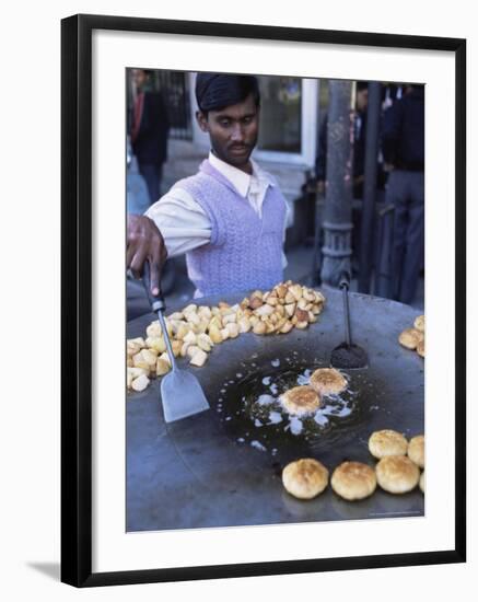 Street Food, Delhi, India-John Henry Claude Wilson-Framed Photographic Print