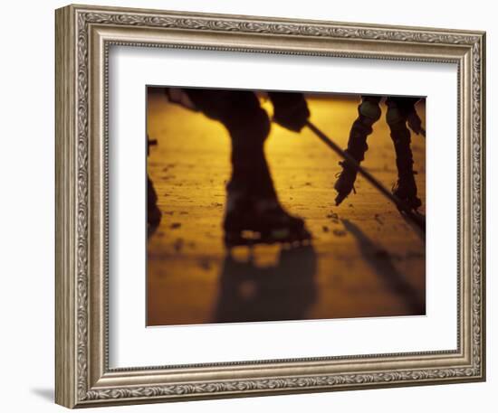 Street Hockey-Lee Kopfler-Framed Photographic Print