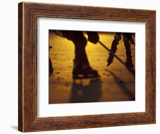 Street Hockey-Lee Kopfler-Framed Photographic Print