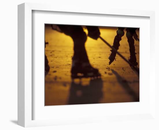 Street Hockey-Lee Kopfler-Framed Photographic Print