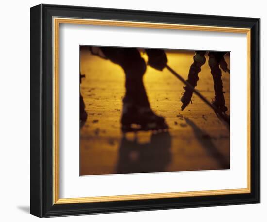 Street Hockey-Lee Kopfler-Framed Photographic Print