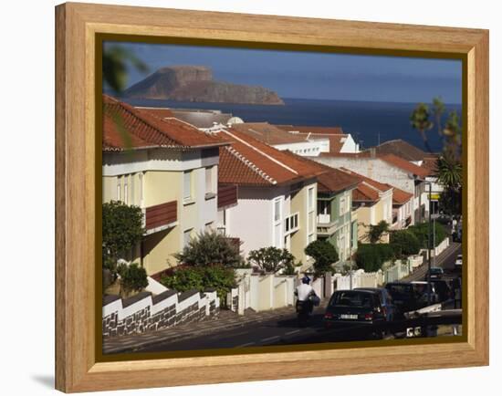 Street in Angra Do Heroismo, Terceira, Azores, Portugal, Atlantic, Europe-Ken Gillham-Framed Premier Image Canvas