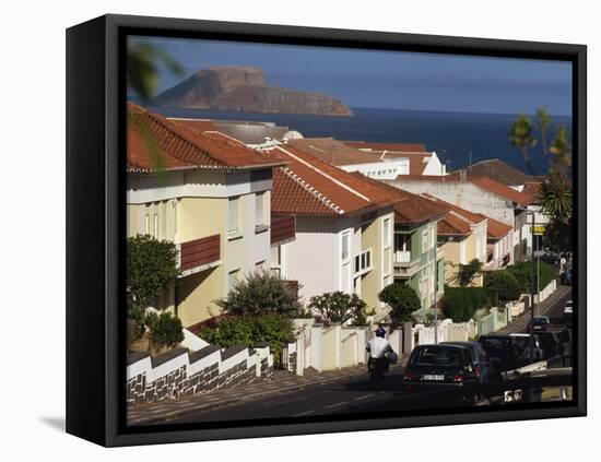 Street in Angra Do Heroismo, Terceira, Azores, Portugal, Atlantic, Europe-Ken Gillham-Framed Premier Image Canvas