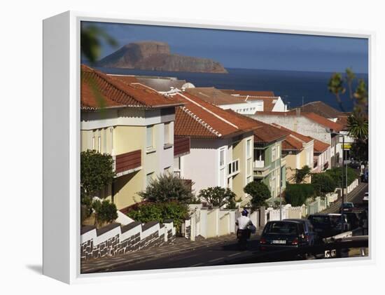 Street in Angra Do Heroismo, Terceira, Azores, Portugal, Atlantic, Europe-Ken Gillham-Framed Premier Image Canvas