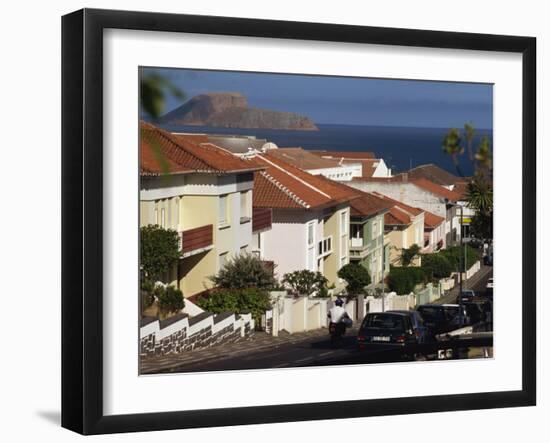 Street in Angra Do Heroismo, Terceira, Azores, Portugal, Atlantic, Europe-Ken Gillham-Framed Photographic Print