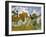 Street in Auvers-Sur-Oise-Vincent van Gogh-Framed Giclee Print