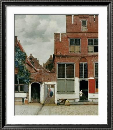 Time 4 Picture Jan Vermeer Small Street Delft Pictures Canvas Reproduction Giclee