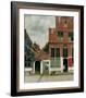 Street in Delft-Johannes Vermeer-Framed Giclee Print