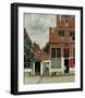 Street in Delft-Johannes Vermeer-Framed Giclee Print