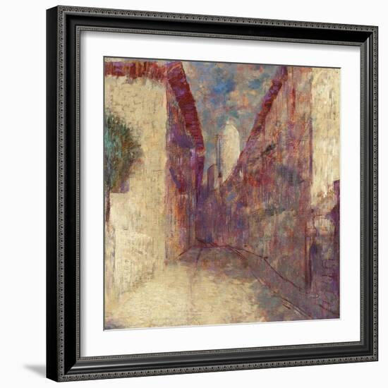 Street in Fontarabie-Odilon Redon-Framed Giclee Print