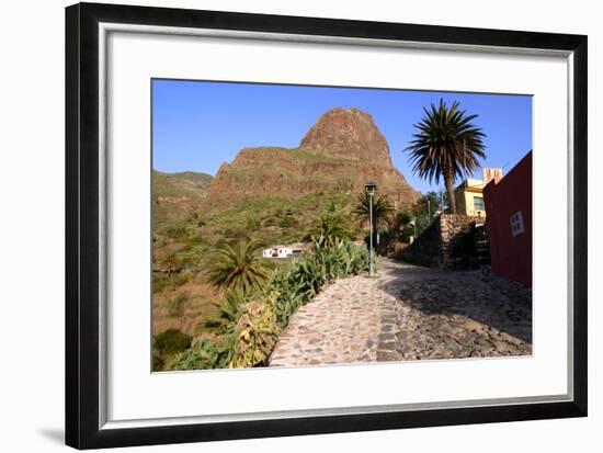 Street in Masca, Tenerife, Canary Islands, 2007-Peter Thompson-Framed Photographic Print