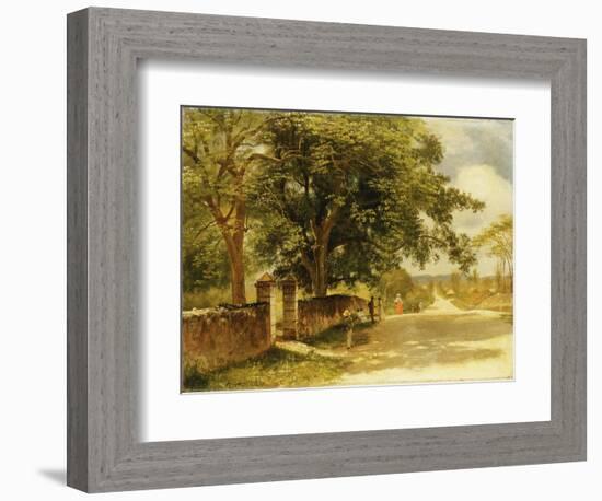 Street in Nassau, C.1878-Albert Bierstadt-Framed Giclee Print