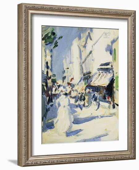 Street in Paris, c. 1907-Samuel John Peploe-Framed Giclee Print