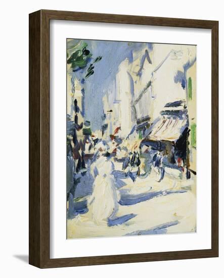 Street in Paris, c. 1907-Samuel John Peploe-Framed Giclee Print