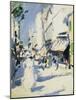 Street in Paris, c. 1907-Samuel John Peploe-Mounted Giclee Print
