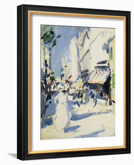 Street in Paris, c. 1907-Samuel John Peploe-Framed Giclee Print