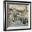 Street in Pont Aven, 1897-Frederick Childe Hassam-Framed Giclee Print