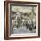 Street in Pont Aven in Evening-Childe Hassam-Framed Giclee Print