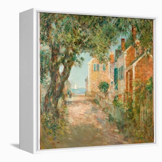 Street in Provincetown, 1904-Childe Hassam-Framed Premier Image Canvas