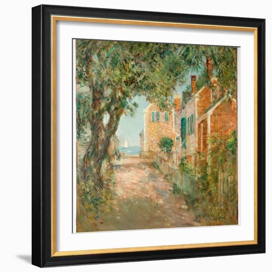 Street in Provincetown, 1904-Childe Hassam-Framed Premium Giclee Print