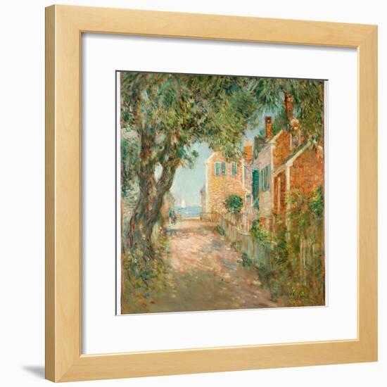 Street in Provincetown, 1904-Childe Hassam-Framed Giclee Print