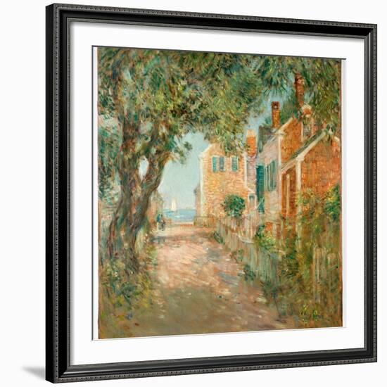 Street in Provincetown, 1904-Childe Hassam-Framed Giclee Print